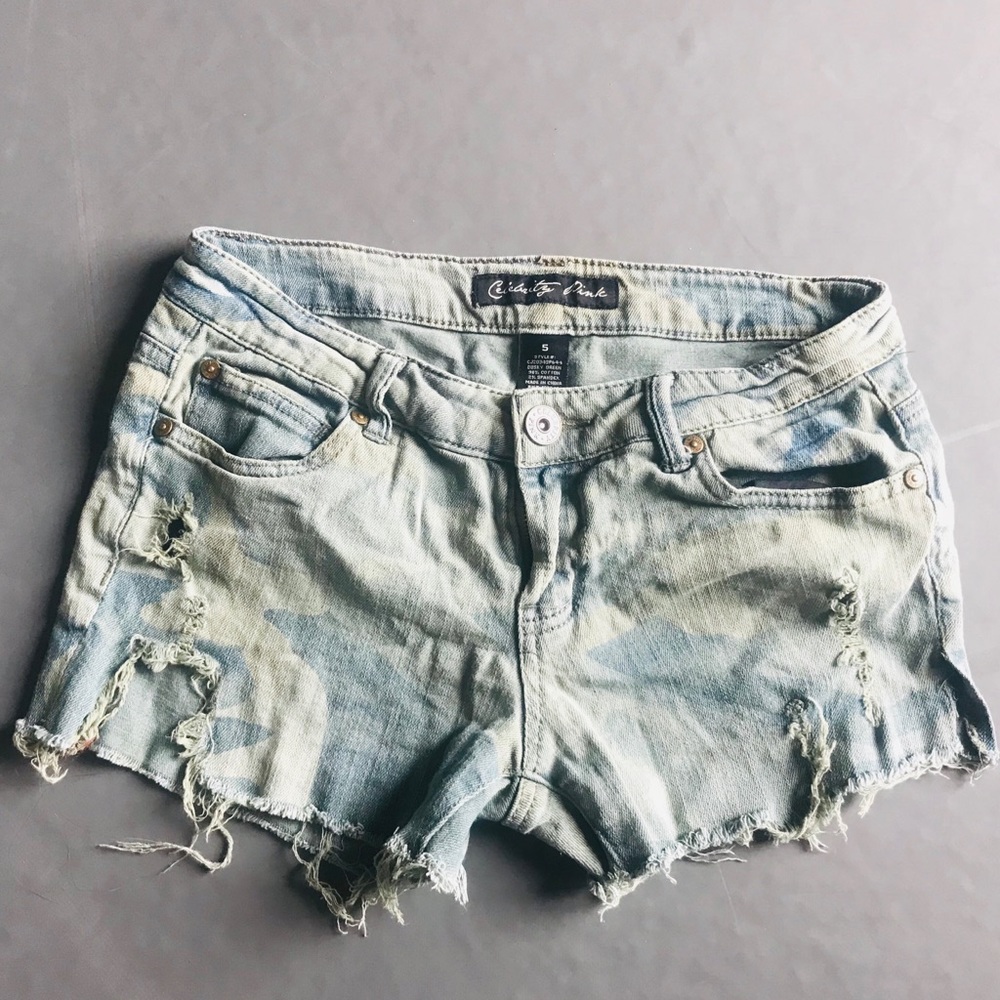Denim shorts size 5